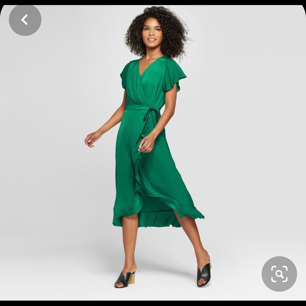 Who What Wear Wrap Dress